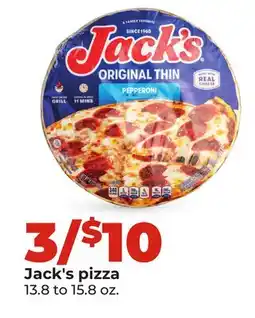 Hy-Vee Jack's pizza offer