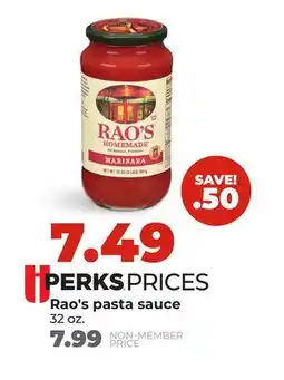 Hy-Vee Rao's pasta sauce offer