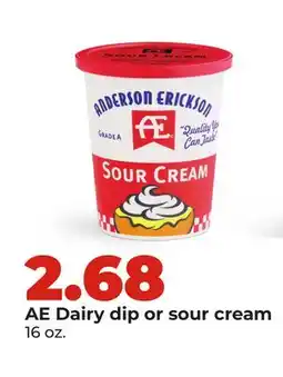 Hy-Vee AE Dairy dip or sour cream offer