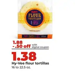 Hy-Vee Hy-Vee flour tortillas offer