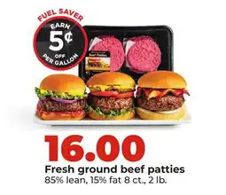 Hy-Vee Fresh ground beef patties offer