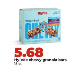 Hy-Vee Hy-Vee chewy granola bars offer