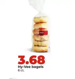 Hy-Vee Hy-Vee bagels offer