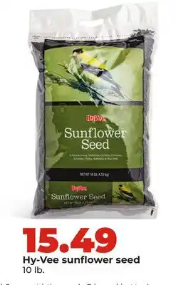 Hy-Vee Hy-Vee sunflower seed offer