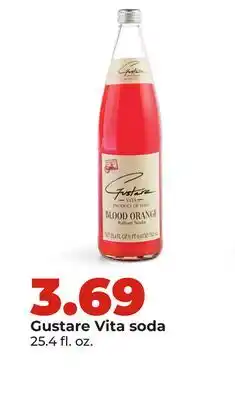 Hy-Vee Gustare Vita soda offer