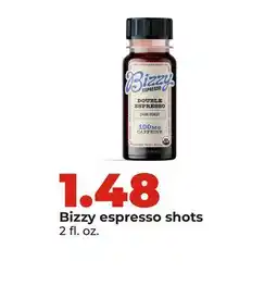 Hy-Vee Bizzy espresso shots offer