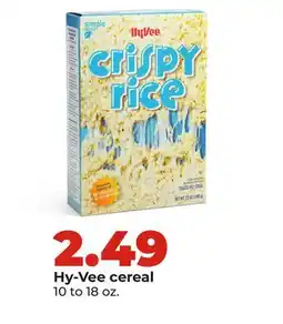 Hy-Vee Hy-Vee cereal offer