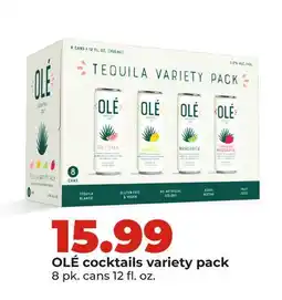 Hy-Vee OLÉ cocktails variety pack offer