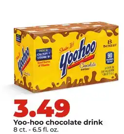 Hy-Vee Yoo-hoo chocolate drink offer