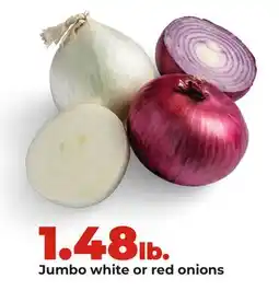 Hy-Vee white or red onions offer