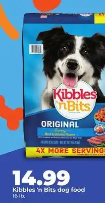Hy-Vee Kibbles'n Bits dog food offer