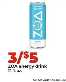 Hy-Vee ZOA energy drink offer