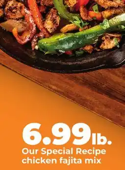 Hy-Vee Our Special Recipe chicken fajita mix offer