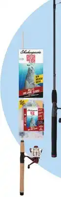 Meijer Ugly Stik and Catch More Fishing Rod Combos offer
