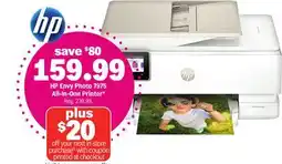 Meijer HP Envy Photo 7975 All-In-One Printer offer