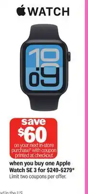 Meijer Apple Watch SE 3 offer