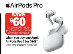 Meijer Apple AirPods Pro 3 offer