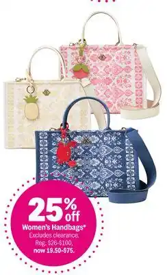 Meijer Women's Handbags offer