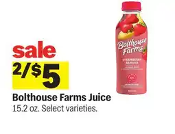 Meijer Bolthouse Farms Juice offer