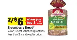 Meijer Brownberry Bread offer