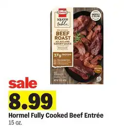 Meijer Hormel Fully Cooked Beef Entrée offer