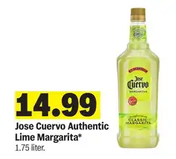 Meijer Jose Cuervo Authentic Lime Margarita offer