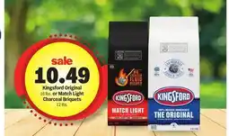 Meijer Kingsford Original 16 lbs. or Match Light Charcoal Briquets 12 lbs offer