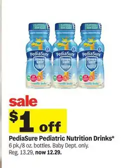 Meijer PediaSure Pediatric Nutrition Drinks offer