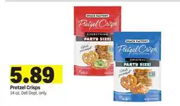 Meijer Pretzel Crisps offer