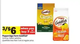 Meijer Pepperidge Farm Goldfish offer