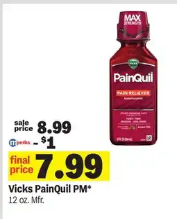 Meijer Vicks PainQuil PM offer