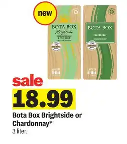 Meijer Bota Box Brightside or Chardonnay offer