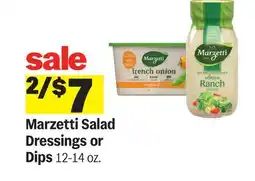 Meijer Marzetti Salad Dressings or Dips offer