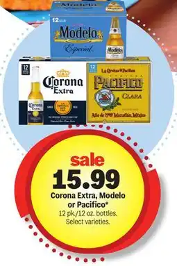 Meijer Corona Extra, Modelo or Pacifico offer