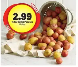 Meijer Yellow or Red Potatoes offer