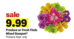 Meijer Produce or Fresh Finds Mixed Bouquet offer