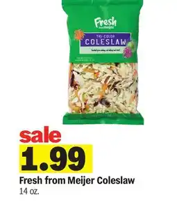 Meijer from Meijer Coleslaw offer