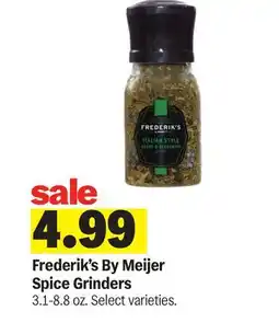 Meijer Frederik's By Meijer Spice Grinders offer