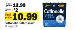 Meijer Cottonelle Bath Tissue offer