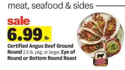 Meijer Certified Angus Beef offer