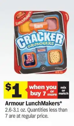 Meijer Armour LunchMakers offer