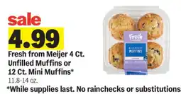 Meijer Fresh from Meijer Muffins offer