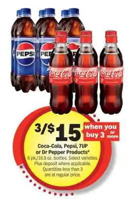Meijer Coca-Cola, Pepsi, 7UP or Dr Pepper Products offer