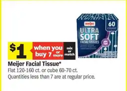 Meijer Meijer Facial Tissue offer