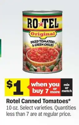 Meijer Rotel Canned Tomatoes offer