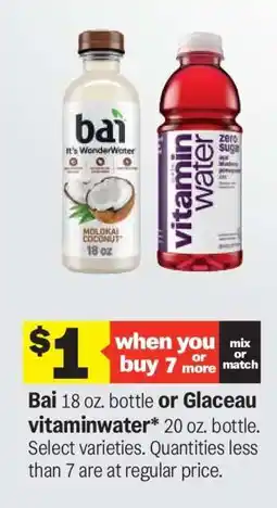 Meijer Bai or Glaceau vitaminwater offer