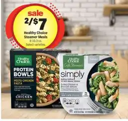 Meijer Healthy Choice Steamer Meals offer
