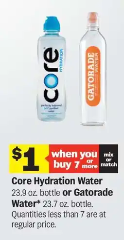 Meijer Core Hydration Water or Gatorade Water offer
