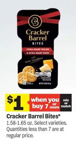 Meijer Cracker Barrel Bites offer