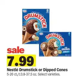 Meijer Nestlé Drumstick or Dipped Cones offer